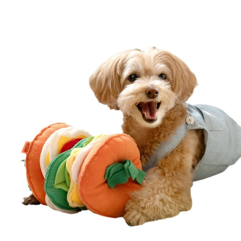 Dog Snuffle Feeder Toy - Slow-Feed Scent Puzzle for Mental Stimulation