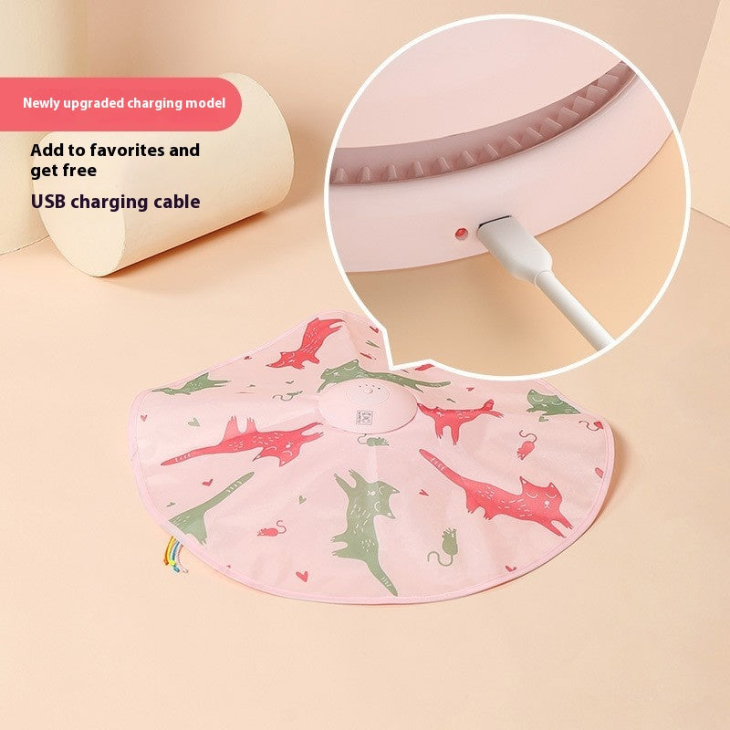 Automatic Cat Teaser Toy - Electric Spinning Interactive Play for Indoor Cats