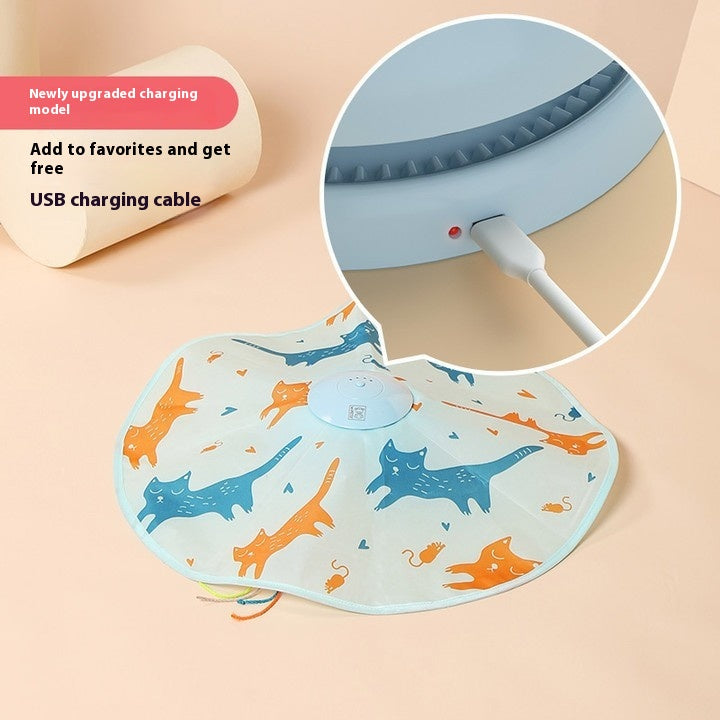 Automatic Cat Teaser Toy - Electric Spinning Interactive Play for Indoor Cats