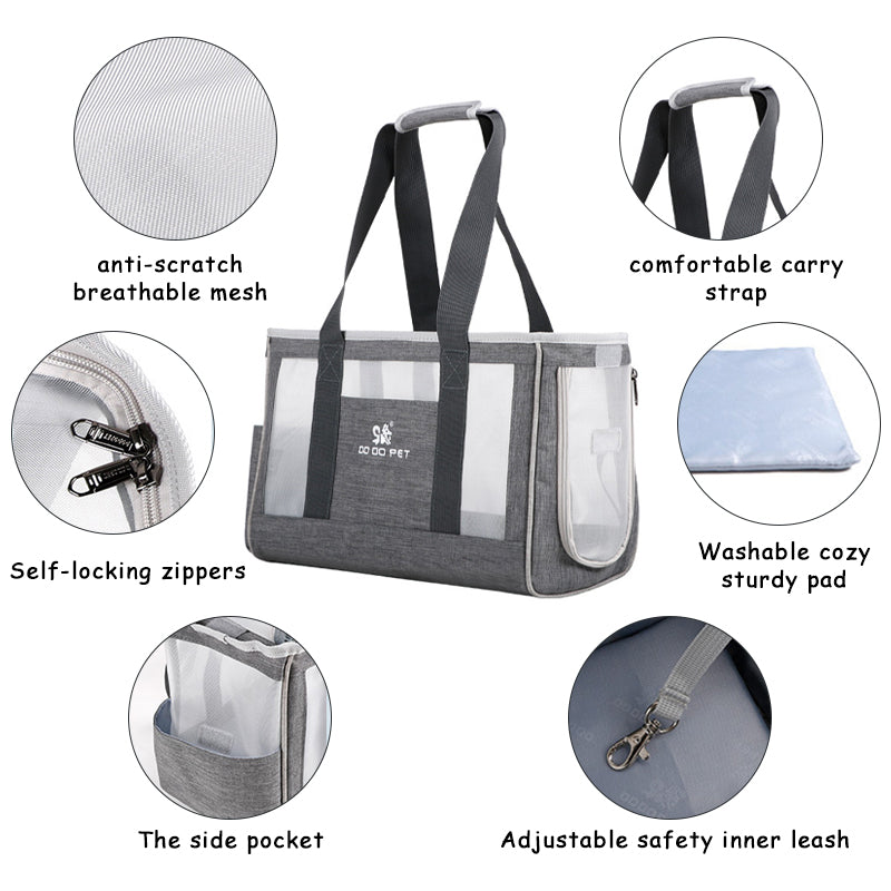 Pet Carrier Backpack - Breathable Bubble Window for Cats and Small Dogs