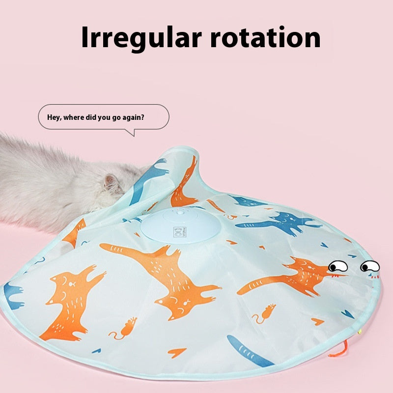 Automatic Cat Teaser Toy - Electric Spinning Interactive Play for Indoor Cats