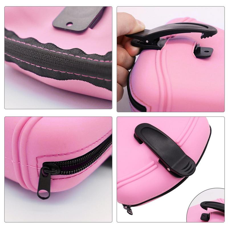 Dog Training Treat Pouch - Silicone Bag with Belt Clip