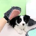 2-in-1 Pet Grooming Glove - Bath Brush and Deshedding Mitt