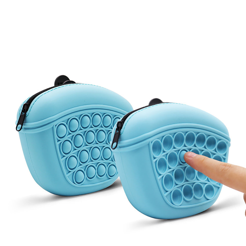 Dog Training Treat Pouch - Silicone Bag with Belt Clip