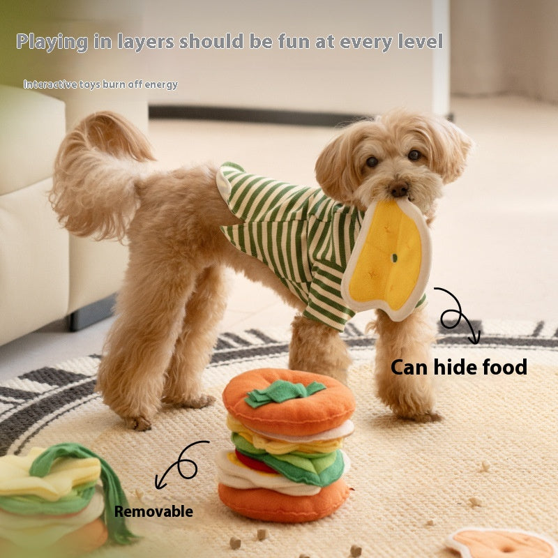 Dog Snuffle Feeder Toy - Slow-Feed Scent Puzzle for Mental Stimulation
